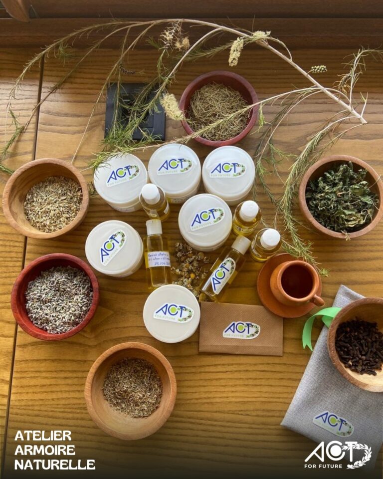 notre Premier Atelier « Armoire Naturelle » chez SPACE DOON🌿